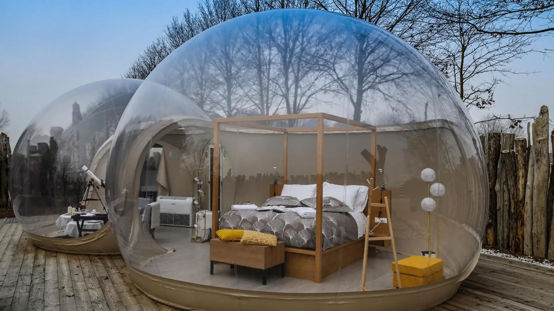 Luxury tent Bubble Room Suite Experience - Bolla Savio Ravenna Savio di Ravenna